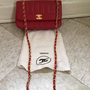 Chanel Red Cross body bag